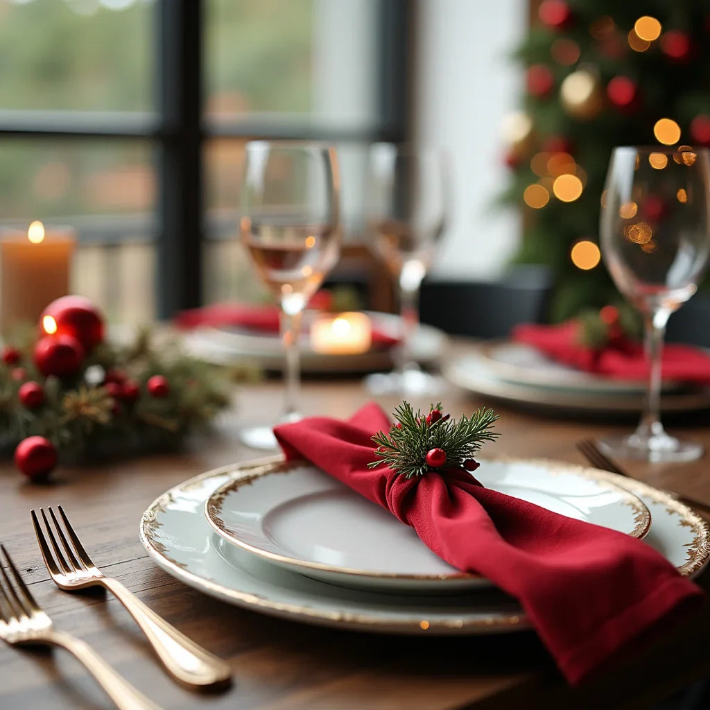 Christmas Themed Table Decor - Elevate Holiday Tables with Christmas Themed Decor Tips