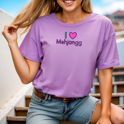 I Love Mahjongg Unisex T-Shirt