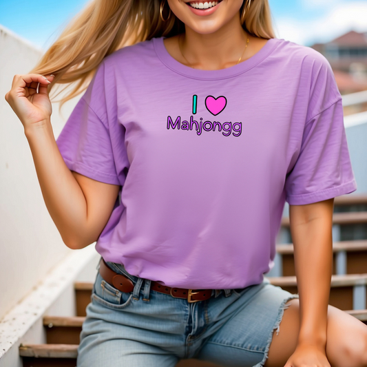 I Love Mahjongg Unisex T-Shirt